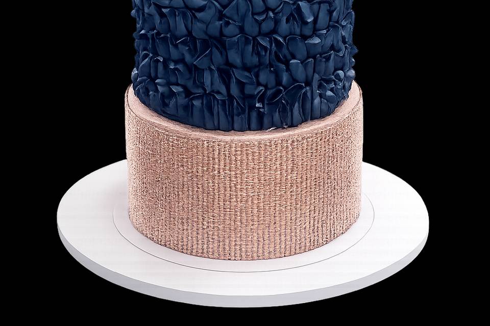 Royal Sapphire Crown Cake