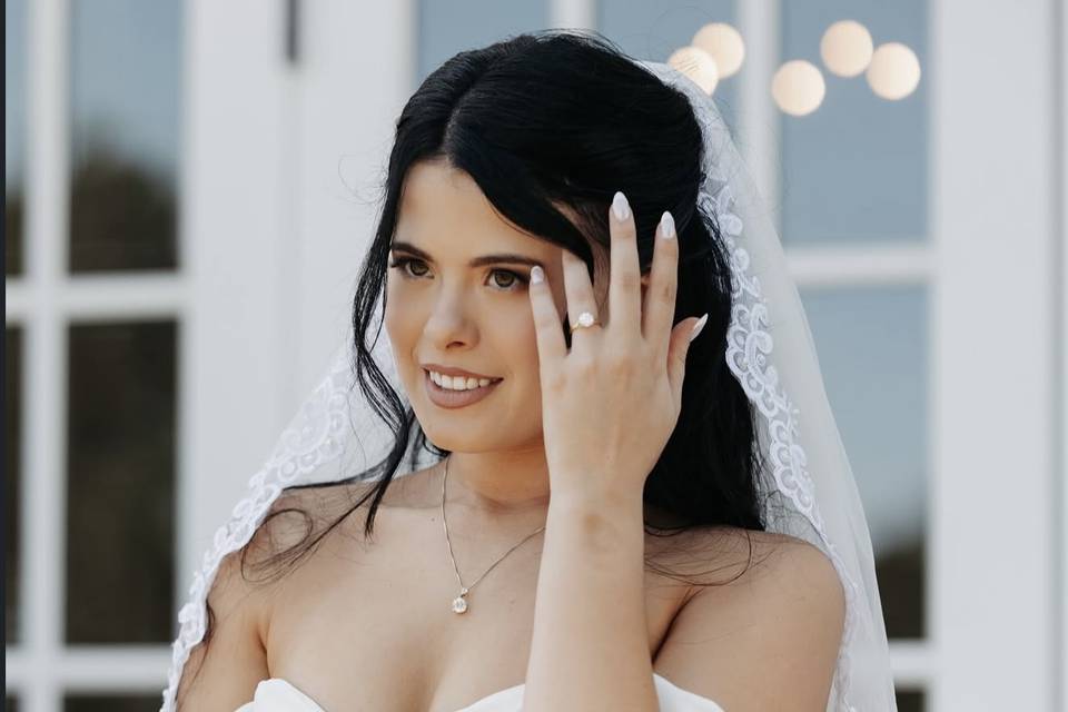 Bridal hairstyle