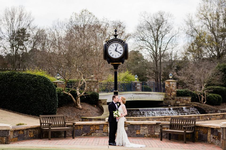 Wedding ceremony setting