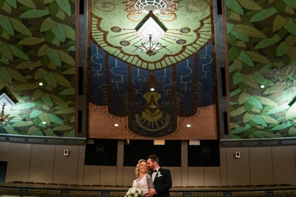 Bride and Groom Portrait