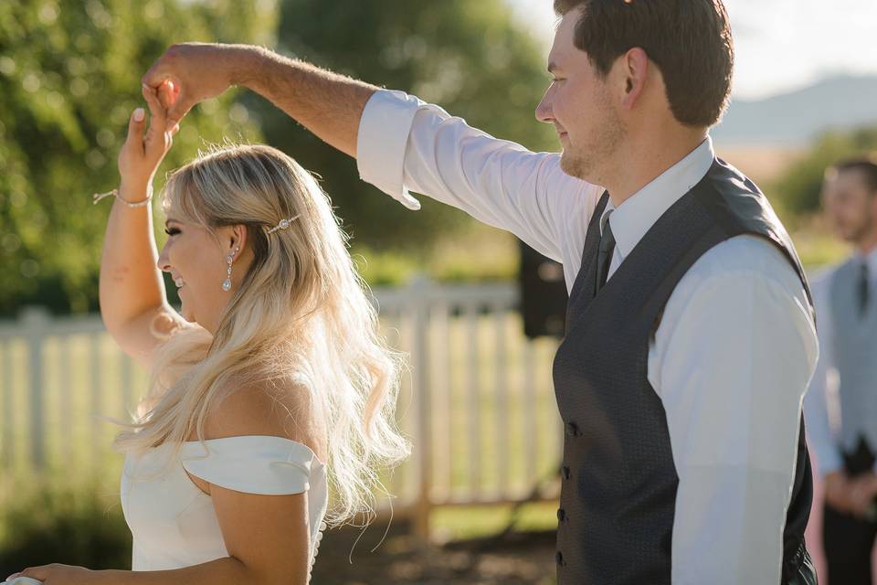 Wedding first dance