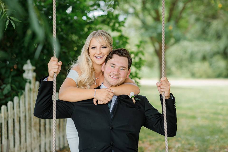 Bride and groom