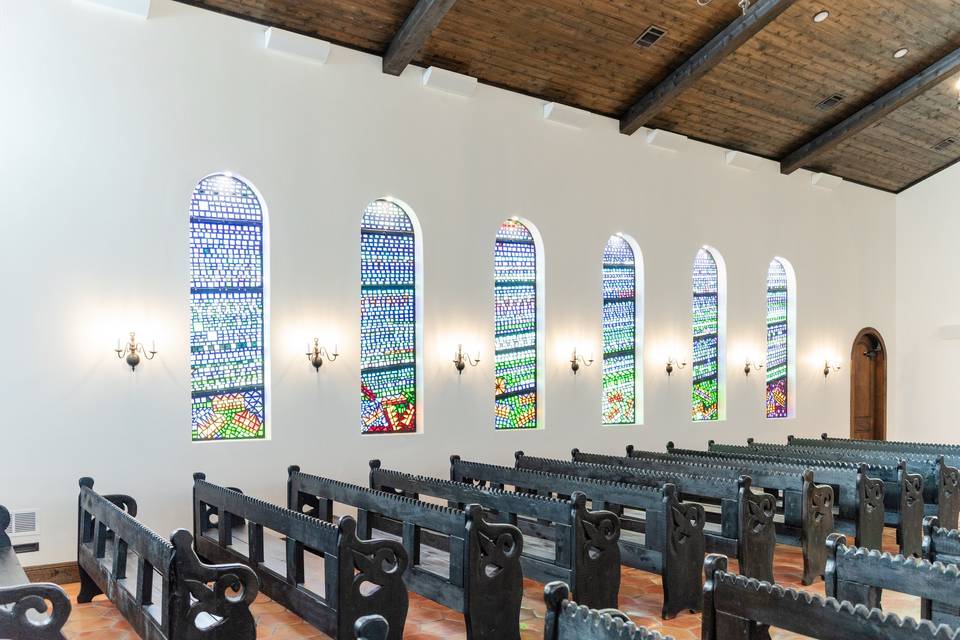 Handmade pews