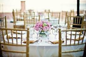 Tables and centerpieces