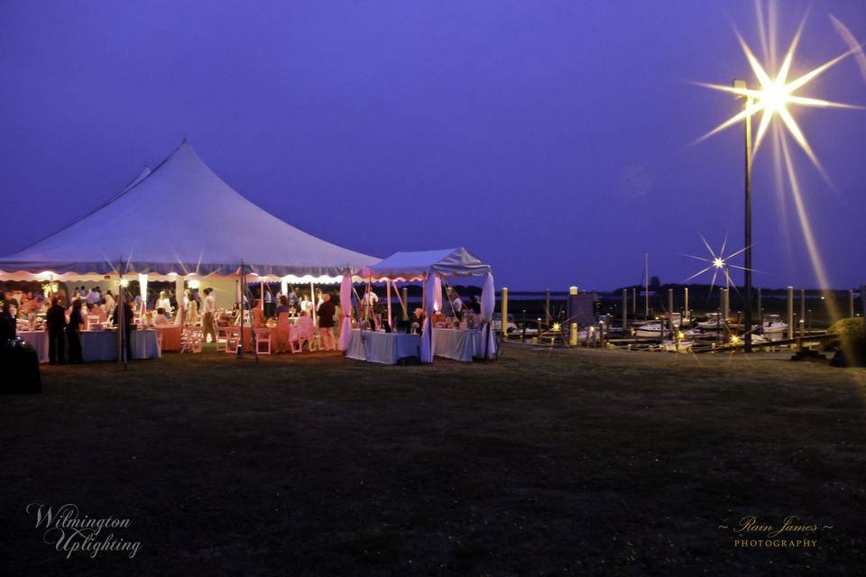 Tent Lighting for events