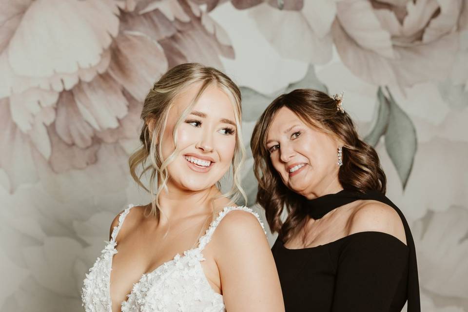 Final details with mom