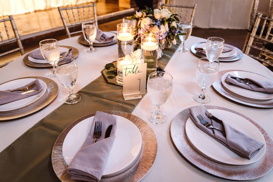 Table Set Up