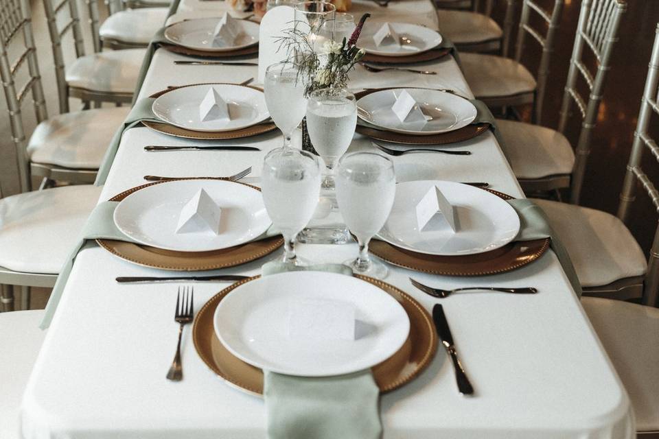 Set for dinner