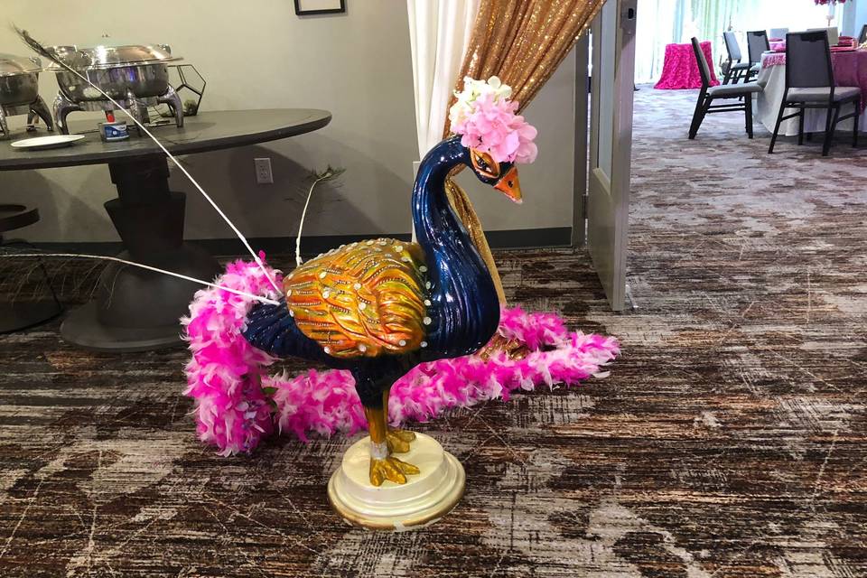 Peacock Prop