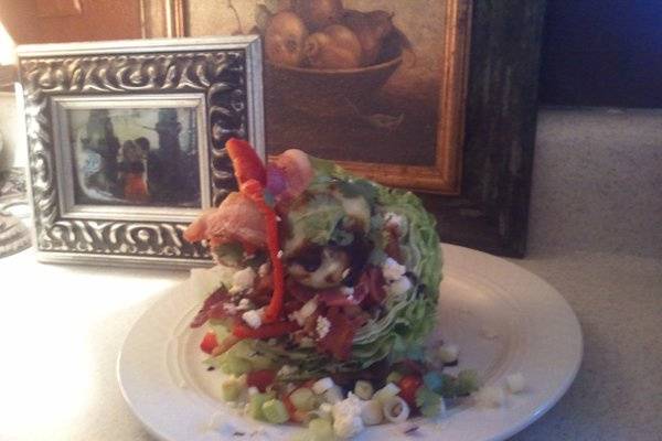 create a summers luncheon with a Salad as your Centerpiece