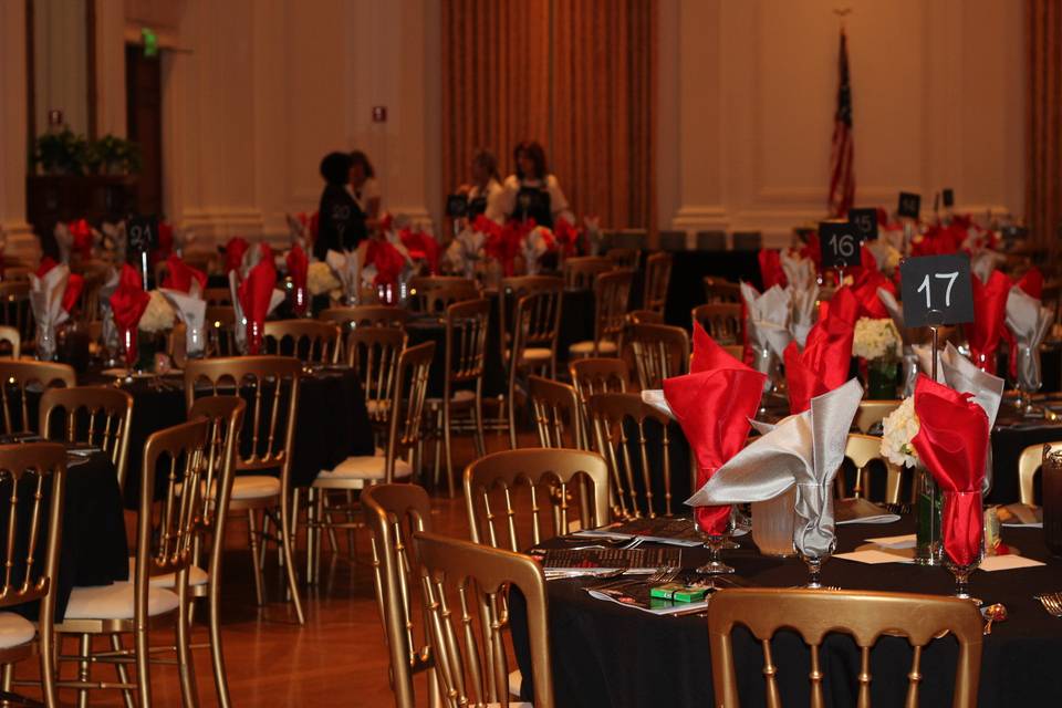 Reception area
