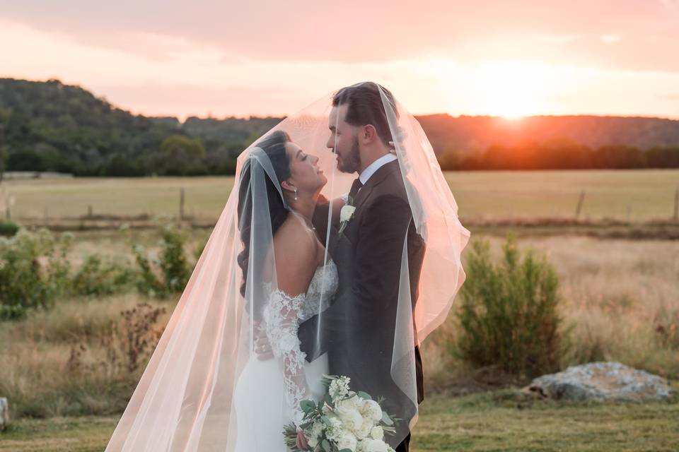 Hill Country sunset