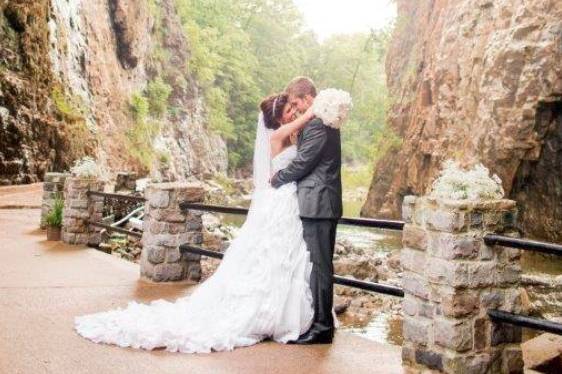 Wedding kiss