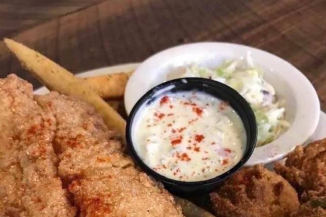 Deep fried fish