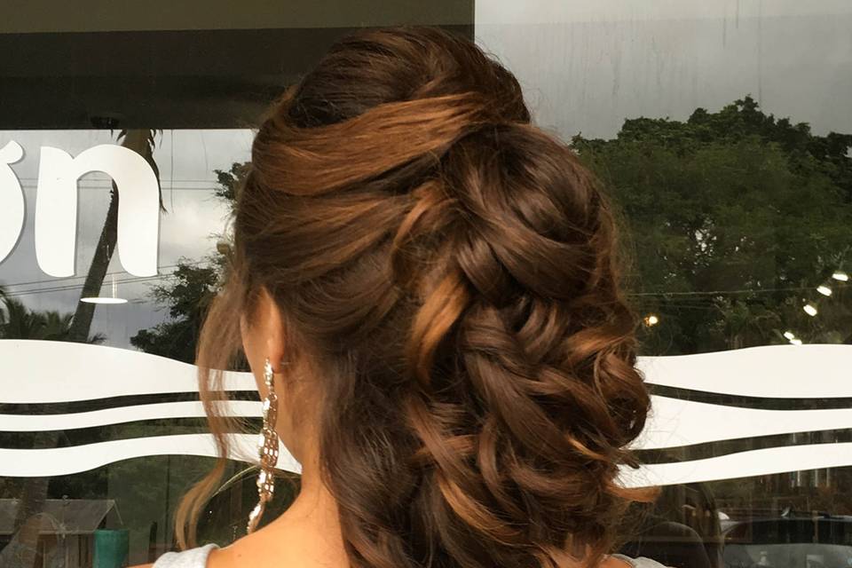 Bridal Hair (Trial)- grecian