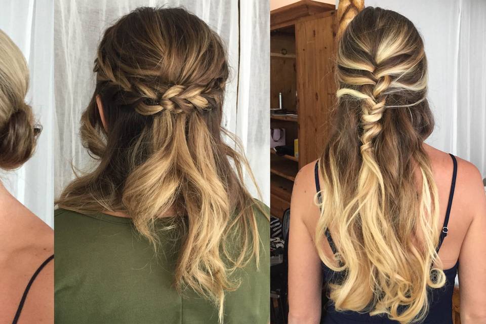 Bridesmaid hair