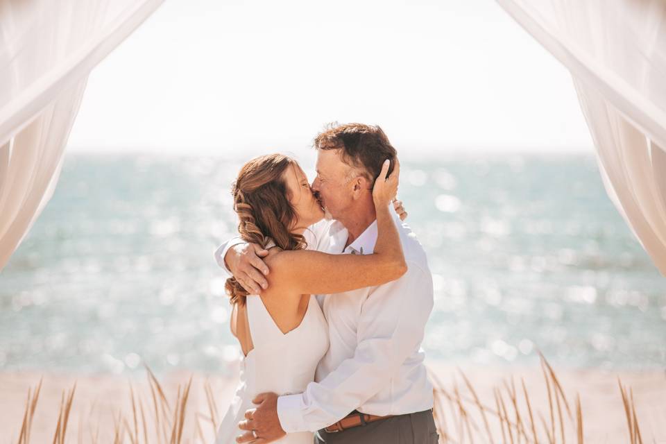 Intimate Beach Vows