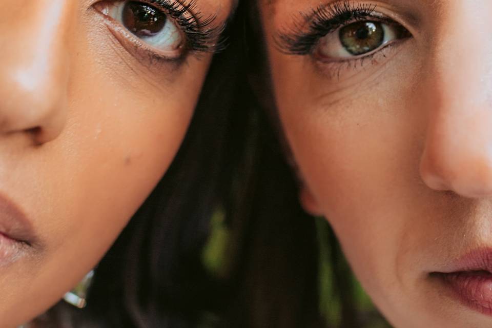 Dana and Sabrina's Lovely Eyes