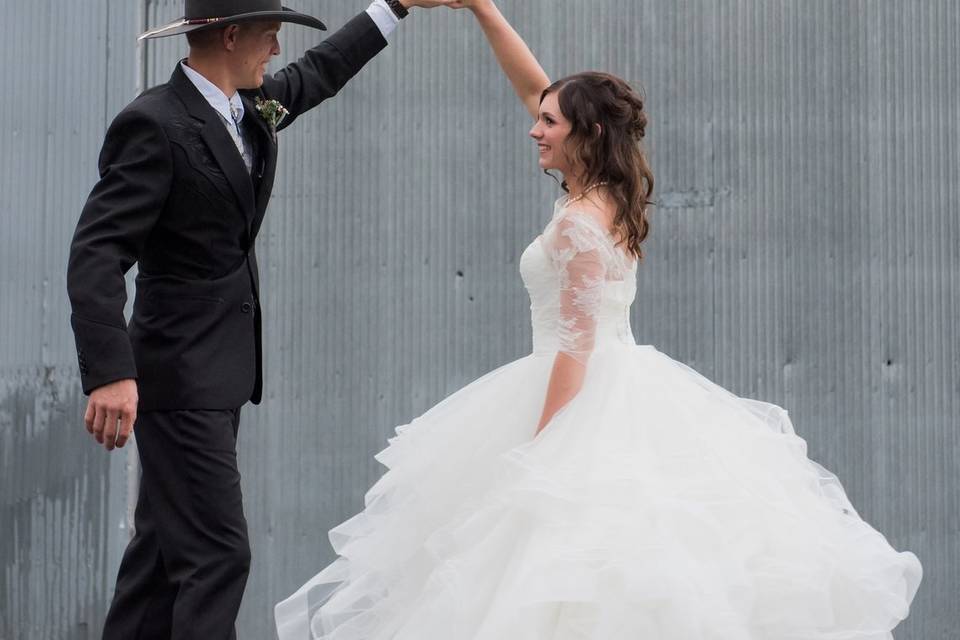 Couple dancing