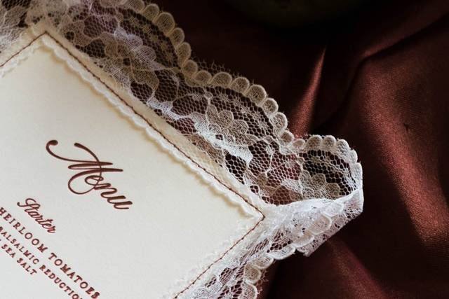 Lace Menu