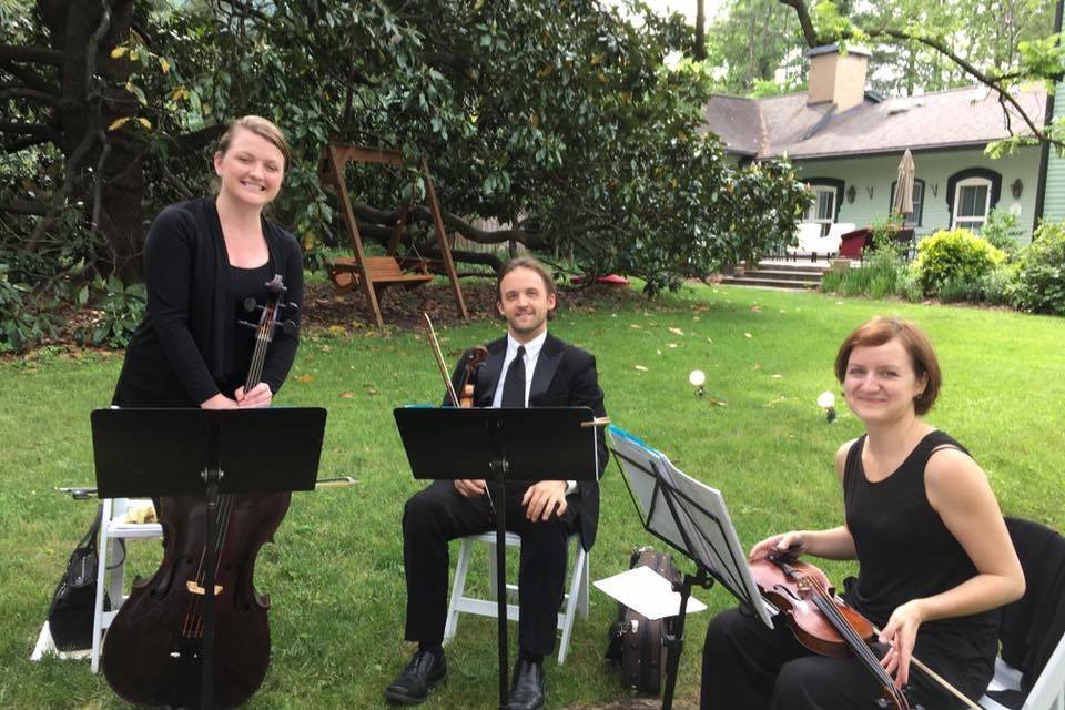 String Trio in Hot Springs, NC