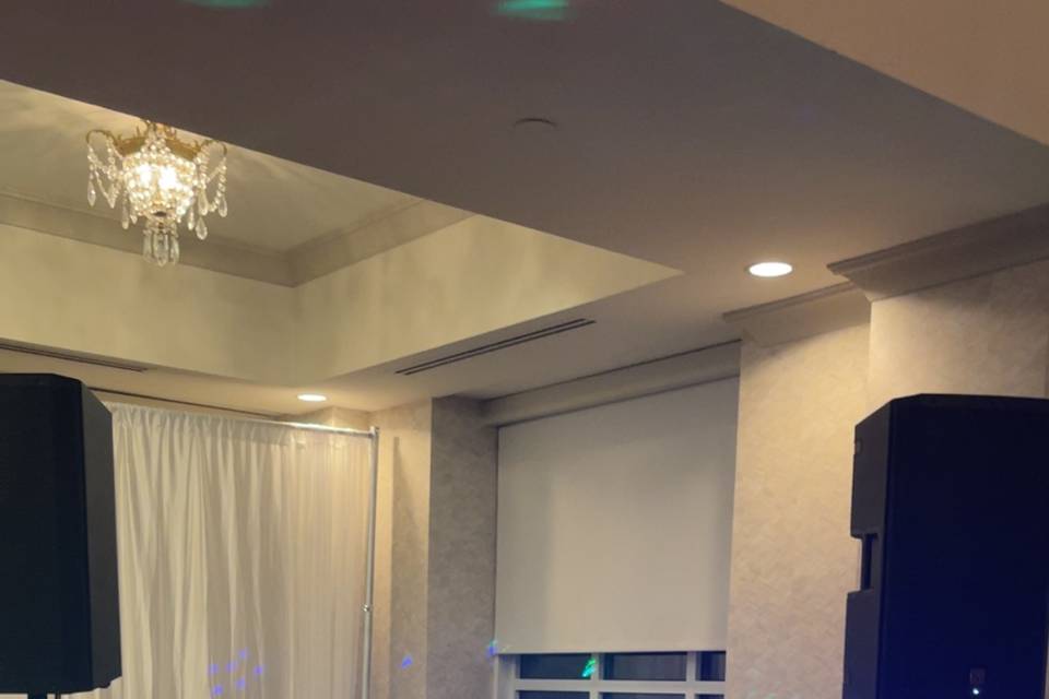 Reception setup!