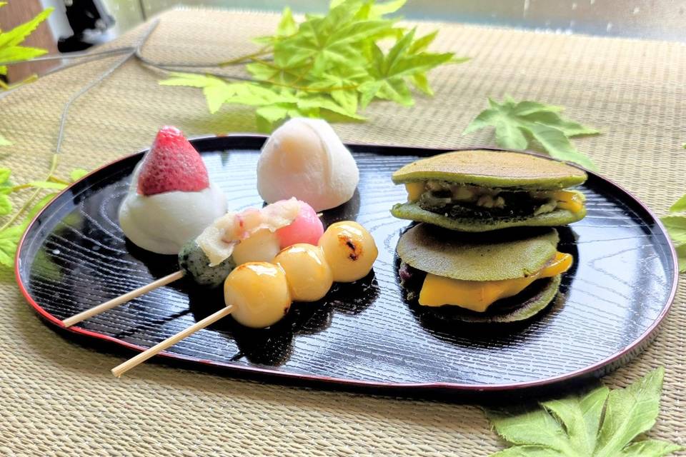 Japanese wagashi