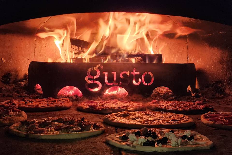 Gusto Wood Fired Pizza Catering
