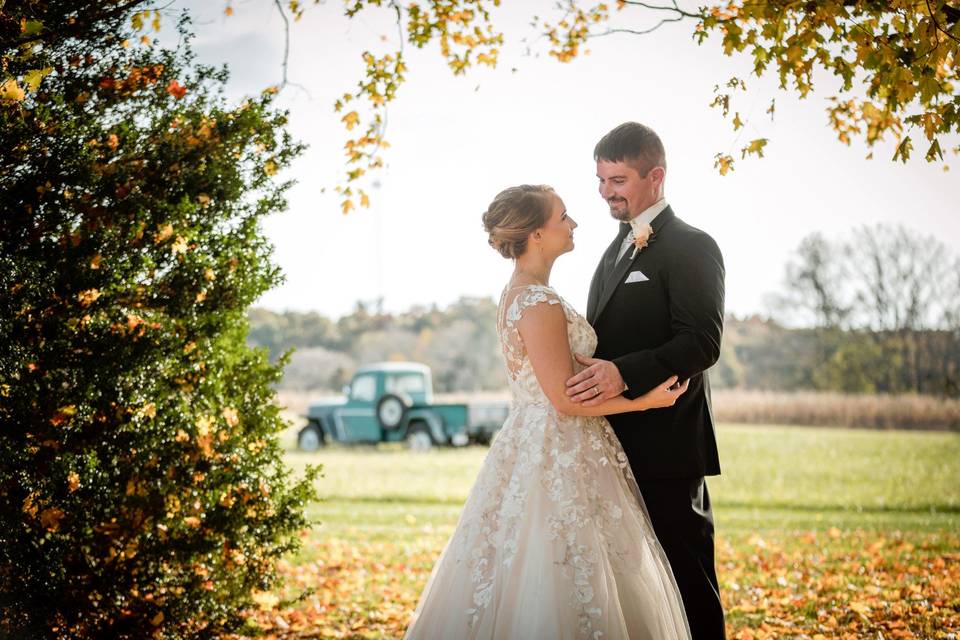 A fall wedding