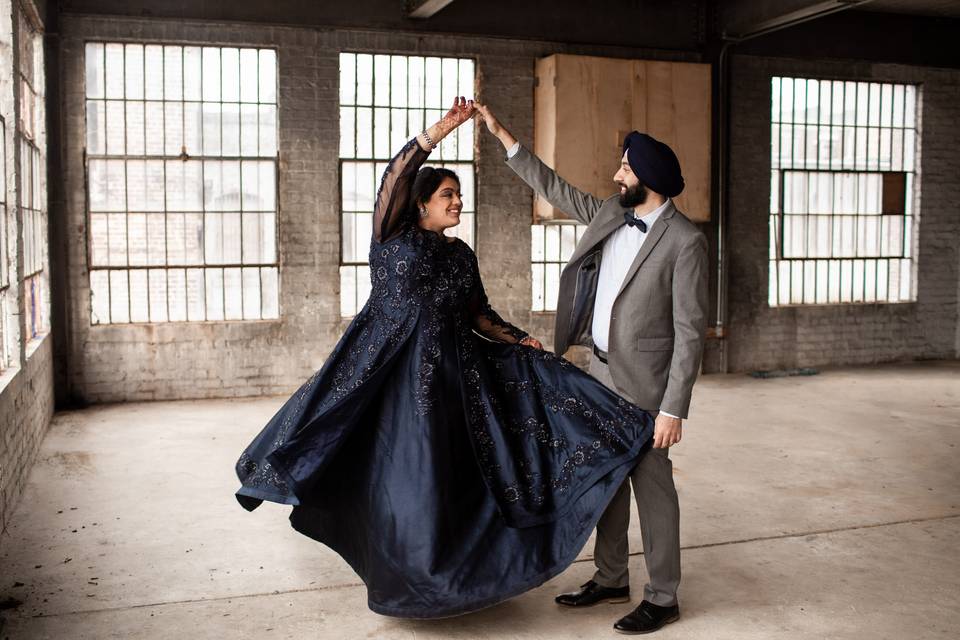Dancing portraits always