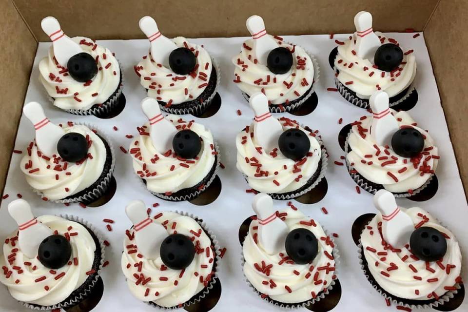 Themed cupcakes