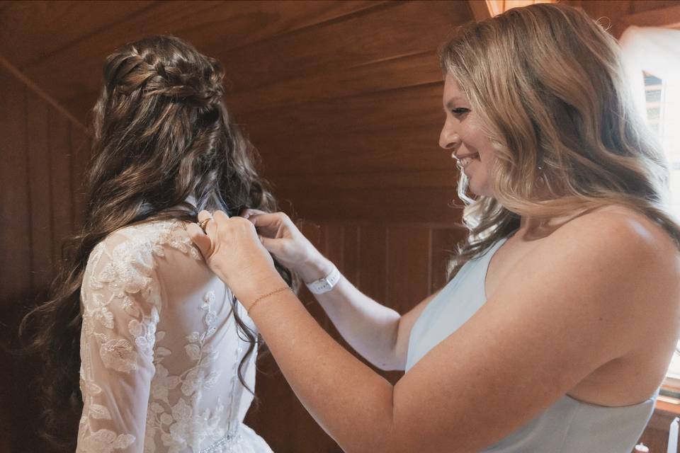 Bride and Mother