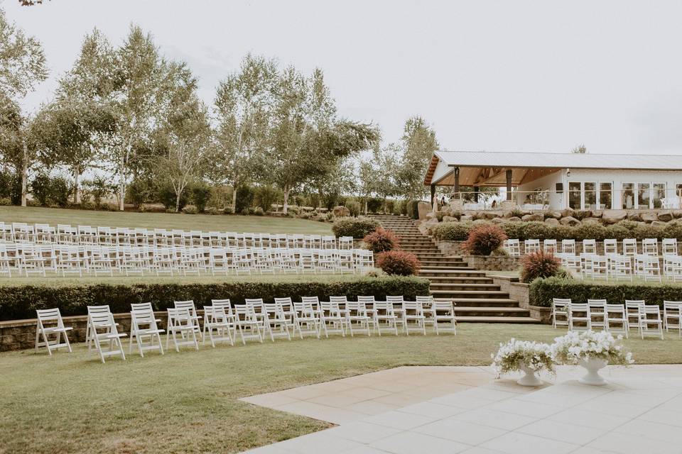 Amphitheater seating