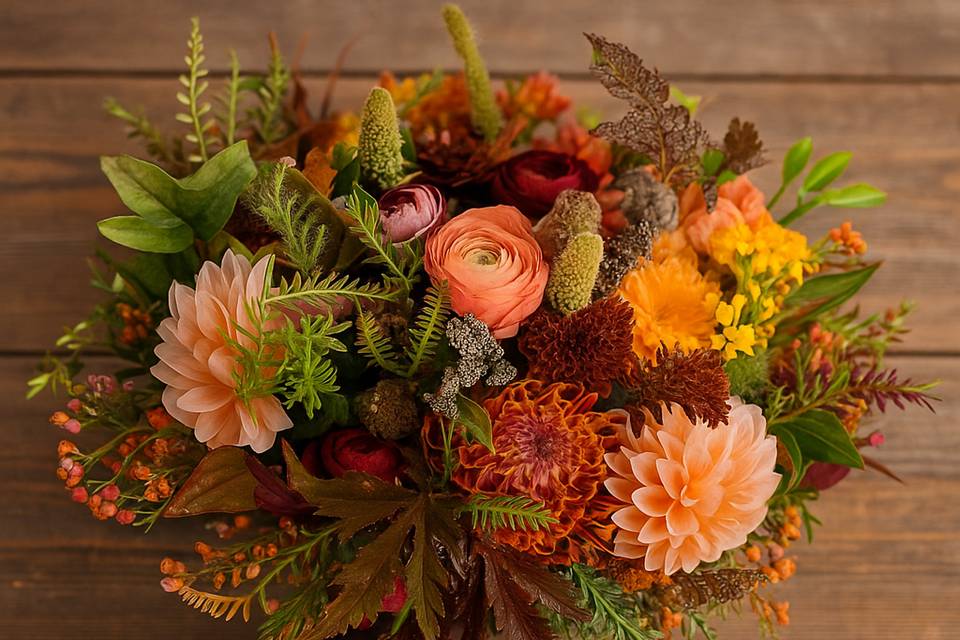 Fall wedding