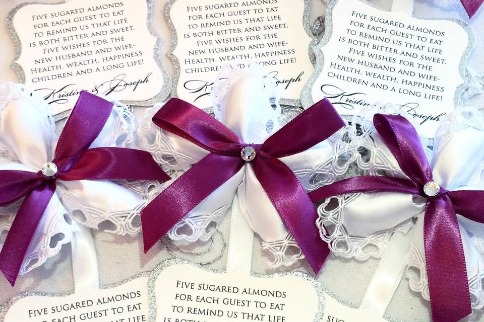 Violet ribbons