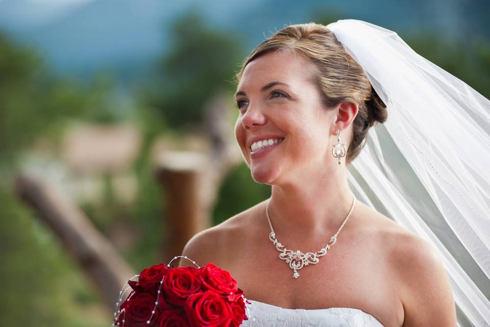 Mountain wedding in Estes Park.