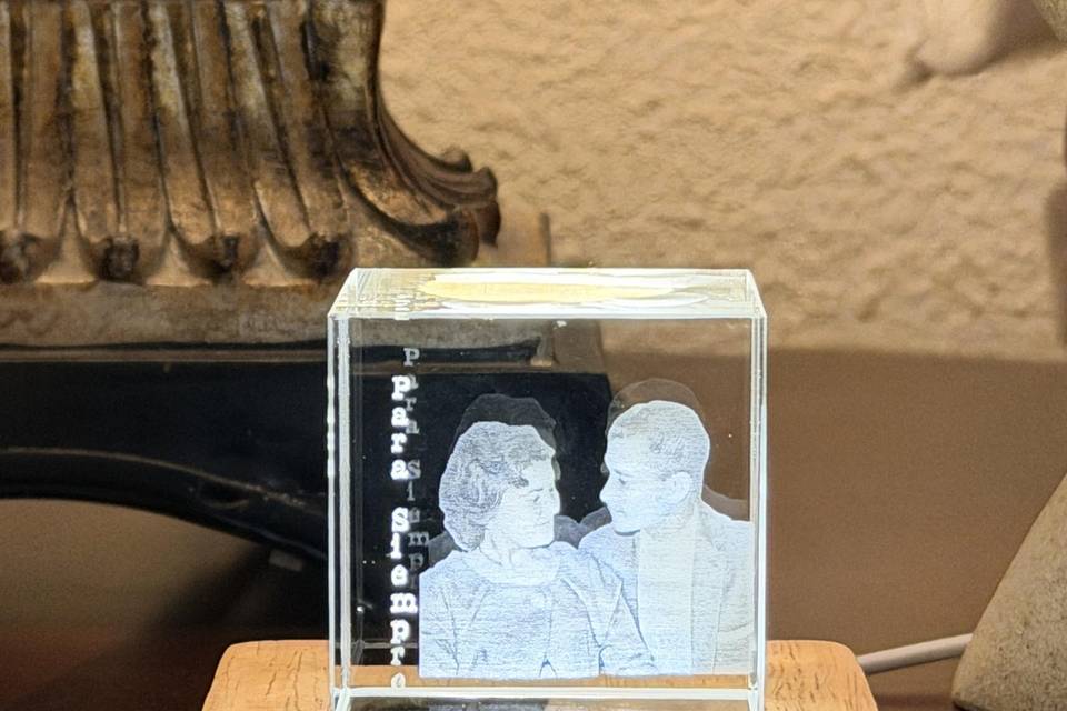 3D Crystal Engraving