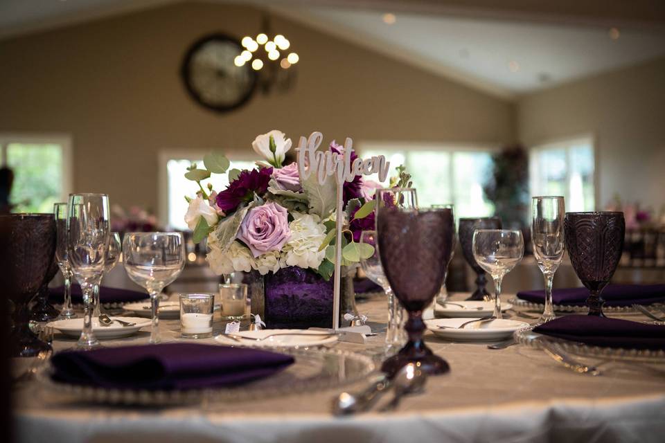 Cyprian Keyes- table setting