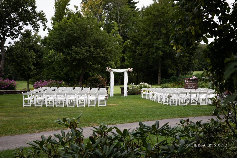 Outdoor Ceremony Setup