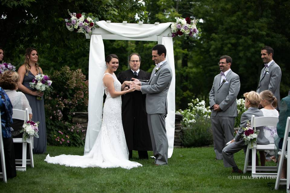 Outdoor Ceremony Setup