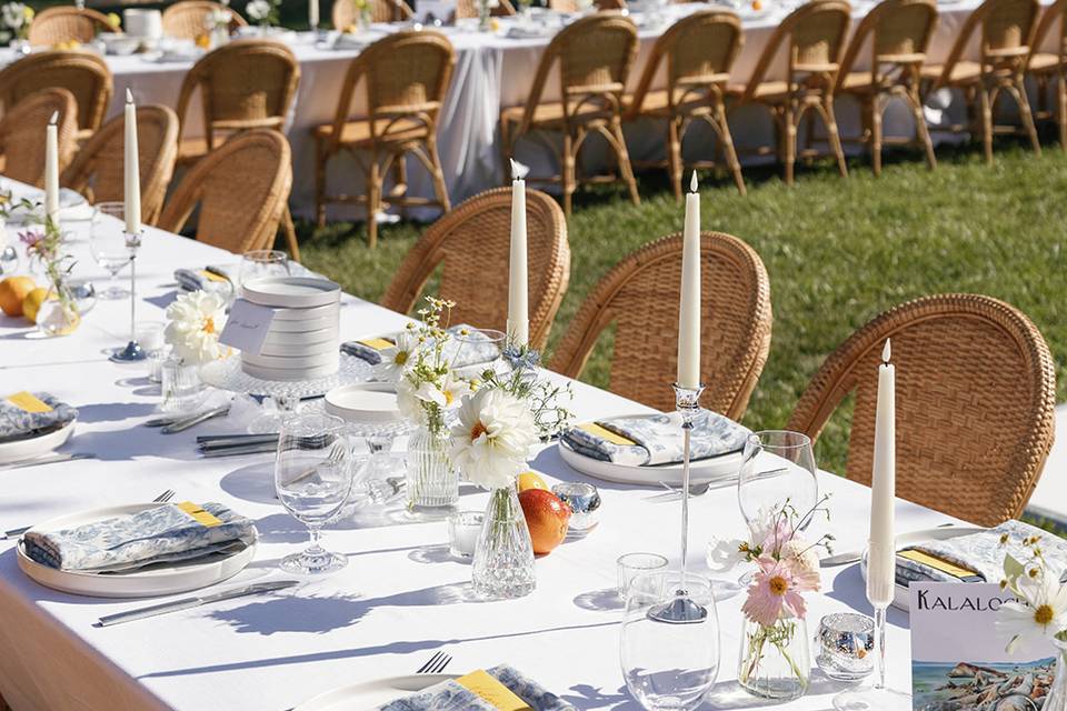 Beautiful Reception Set-Up