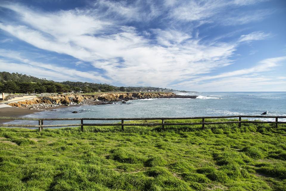 Perfect coastal views