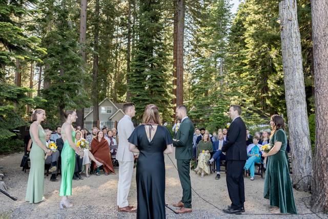 Tahoe city wedding