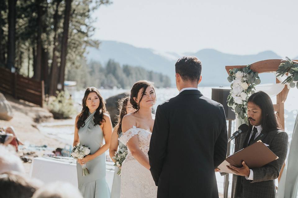 Beach wedding
