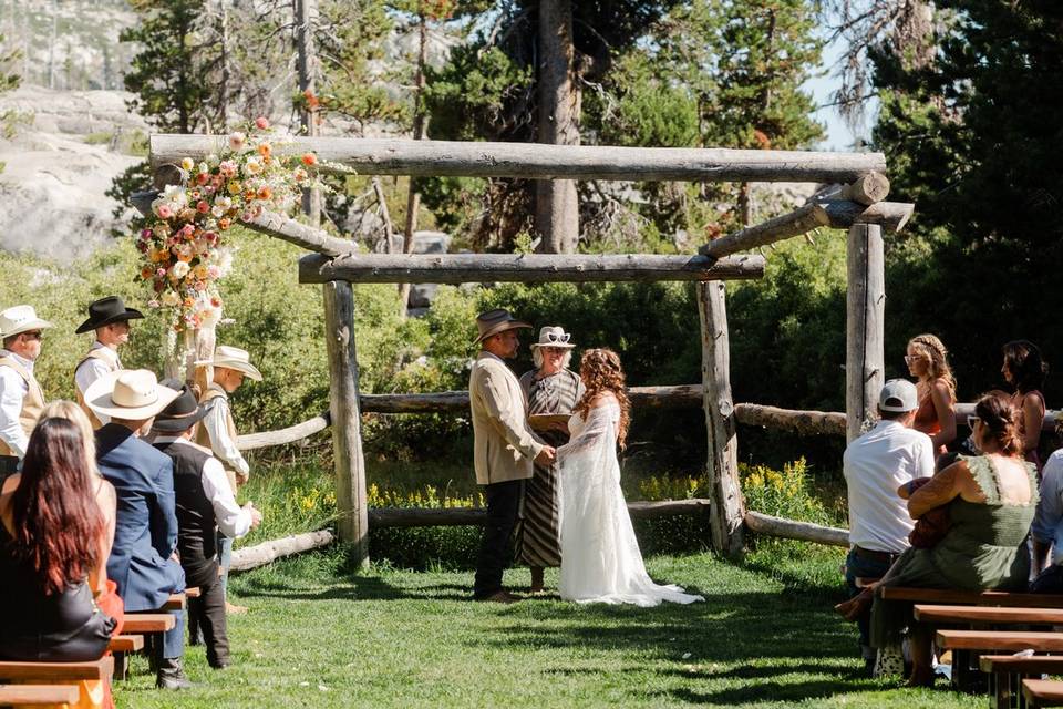 The hideout wedding