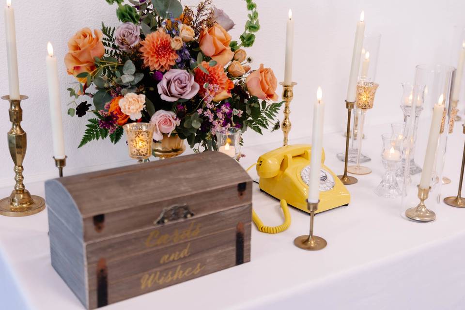 Welcome table