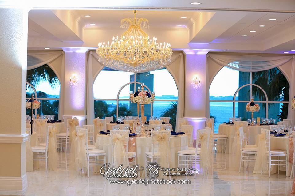 crystal ballroom at sunset harbor