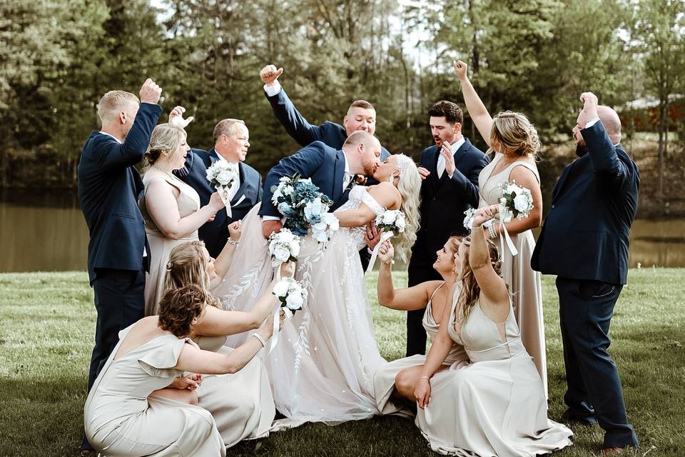 Wedding day joy - Kayla Parsons Photography
