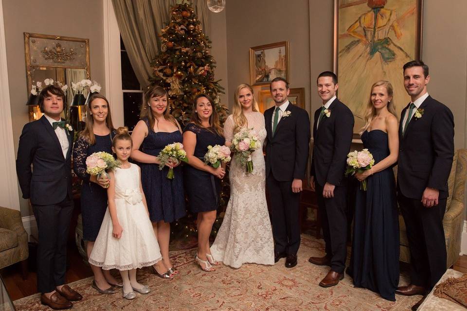 Bridal attendants