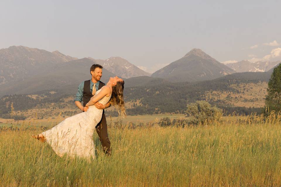 Montana golden hour